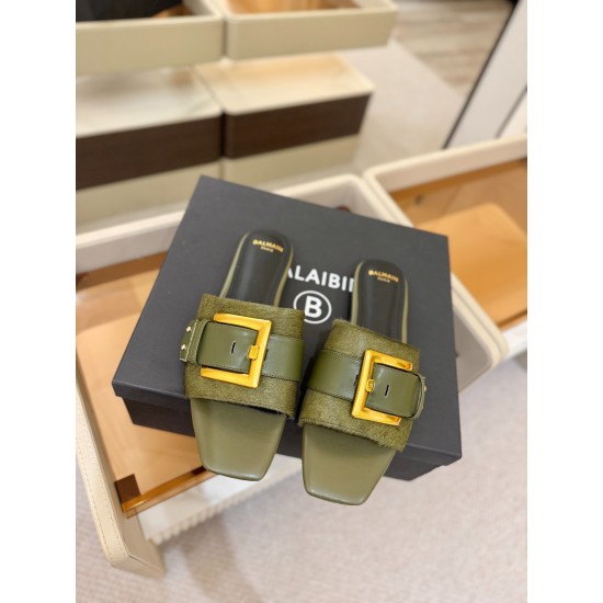 Balmain slippers