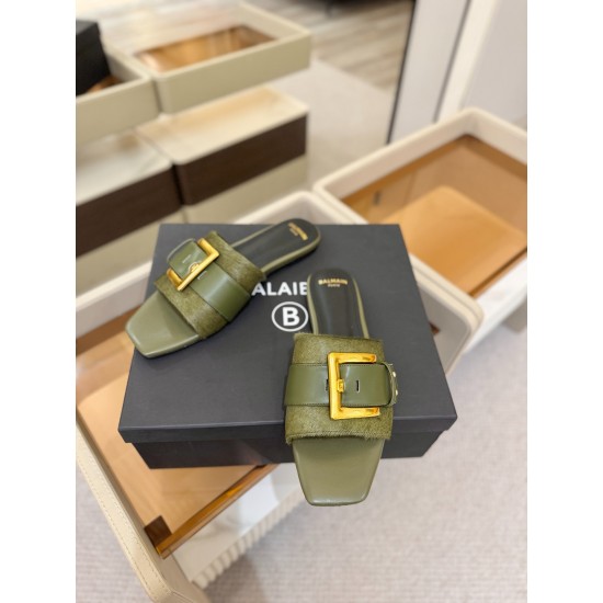 Balmain slippers