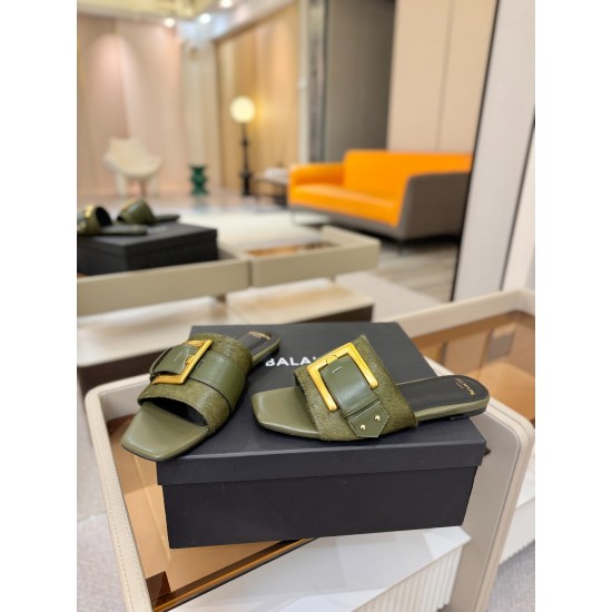 Balmain slippers