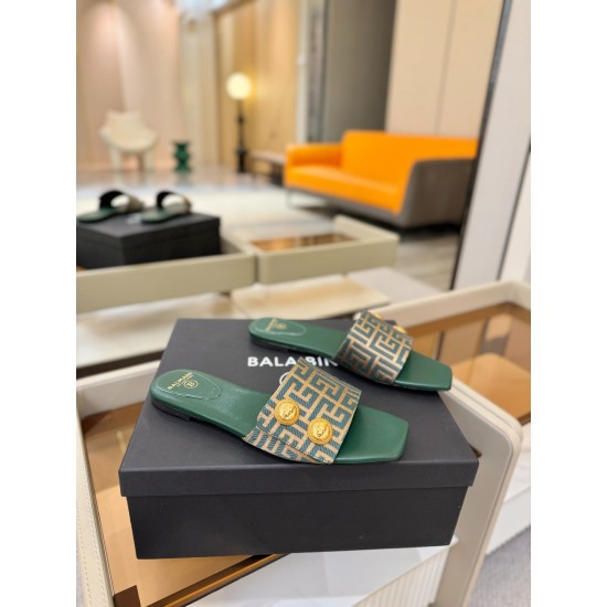 Balmain slippers
