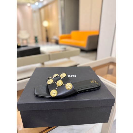 Balmain slippers