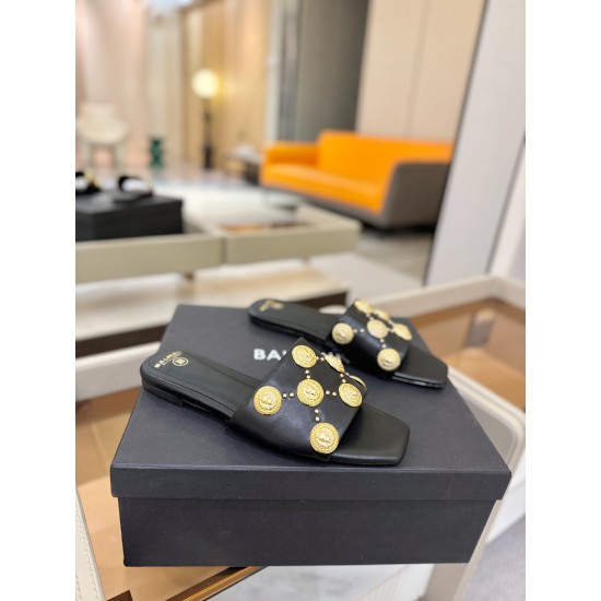 Balmain slippers