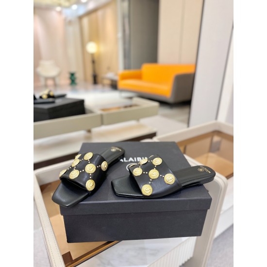 Balmain slippers