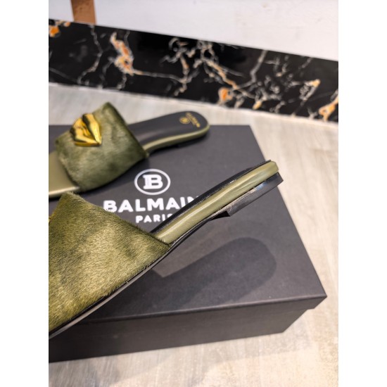Balmain slippers