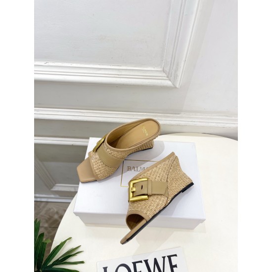 Balmain slippers