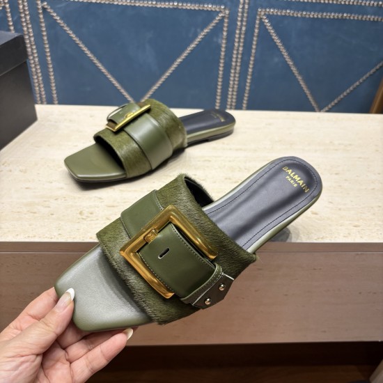 Balmain slippers