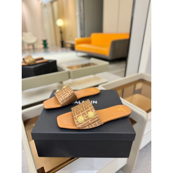 Balmain slippers