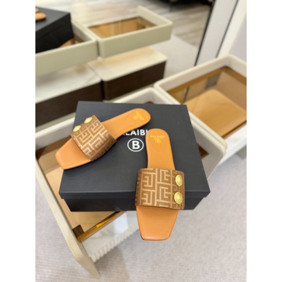 Balmain slippers
