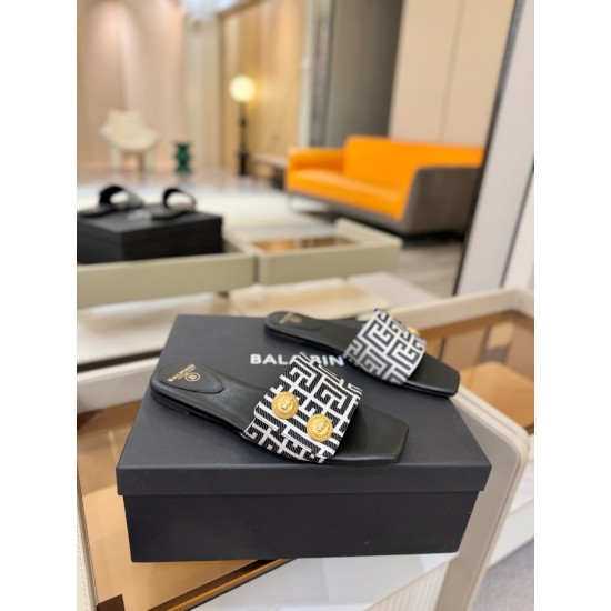 Balmain slippers