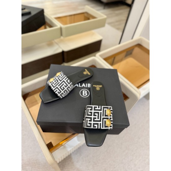 Balmain slippers