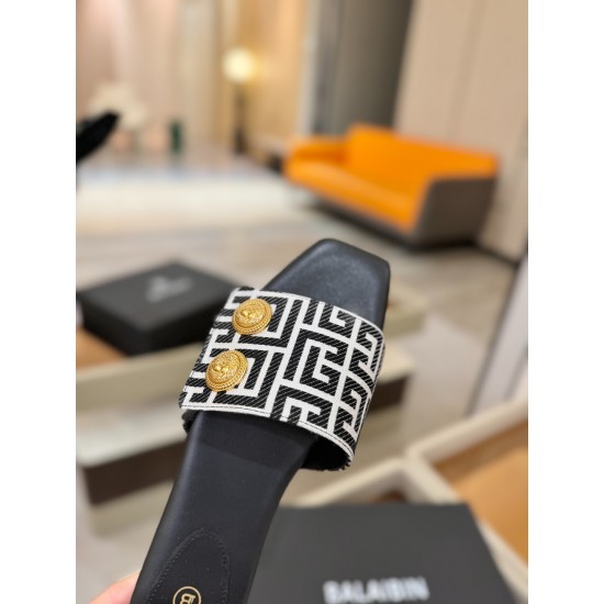 Balmain slippers