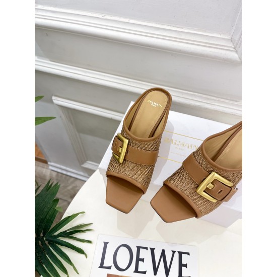 Balmain slippers