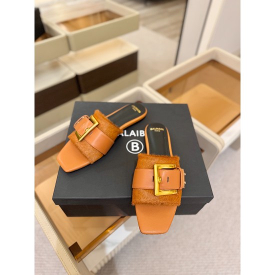 Balmain slippers