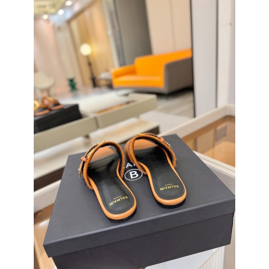 Balmain slippers
