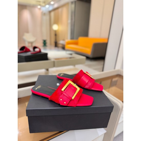 Balmain slippers
