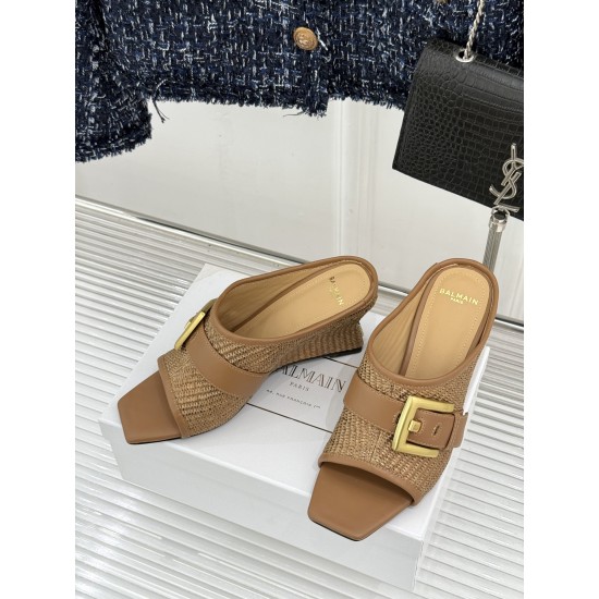 Balmain slippers