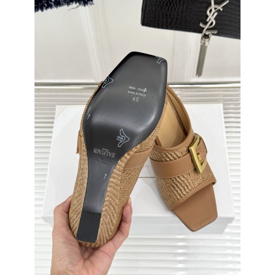 Balmain slippers