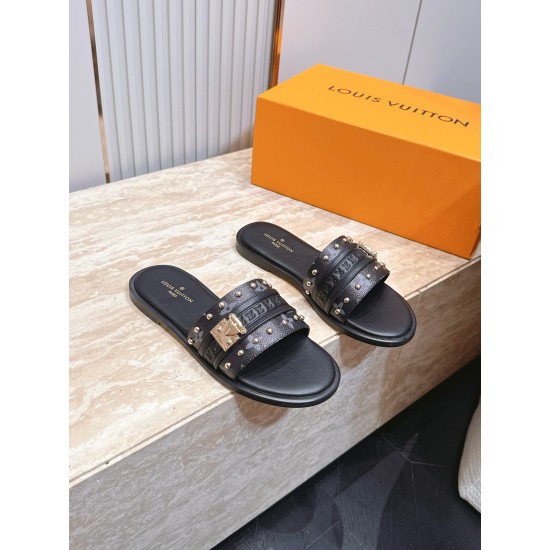 LV slippers