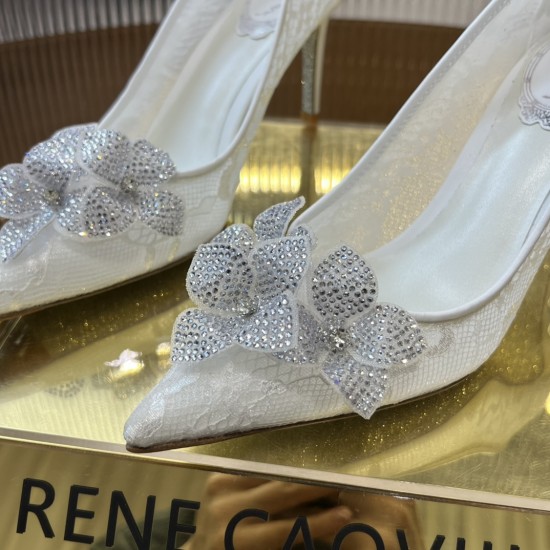 Rᴇɴᴇ Cᴀᴏᴠɪʟʟᴀ Heels Top Quality 
Women 35-41