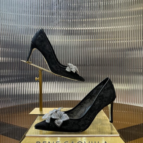 Rᴇɴᴇ Cᴀᴏᴠɪʟʟᴀ Heels Top Quality 
Women 35-41