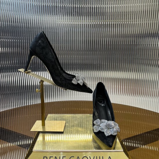 Rᴇɴᴇ Cᴀᴏᴠɪʟʟᴀ Heels Top Quality 
Women 35-41