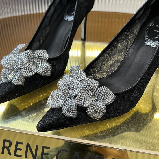 Rᴇɴᴇ Cᴀᴏᴠɪʟʟᴀ Heels Top Quality 
Women 35-41