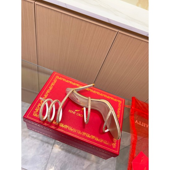 Rᴇɴᴇ Cᴀᴏᴠɪʟʟᴀ Heels Top Quality 
Women 35-41