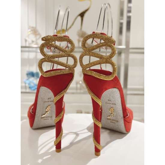 Rᴇɴᴇ Cᴀᴏᴠɪʟʟᴀ Heels Top Quality 
Women 35-41