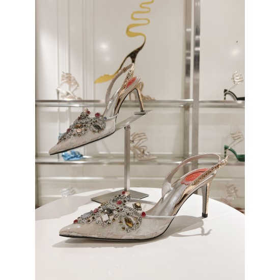 Rᴇɴᴇ Cᴀᴏᴠɪʟʟᴀ Heels Top Quality 
Women 35-41