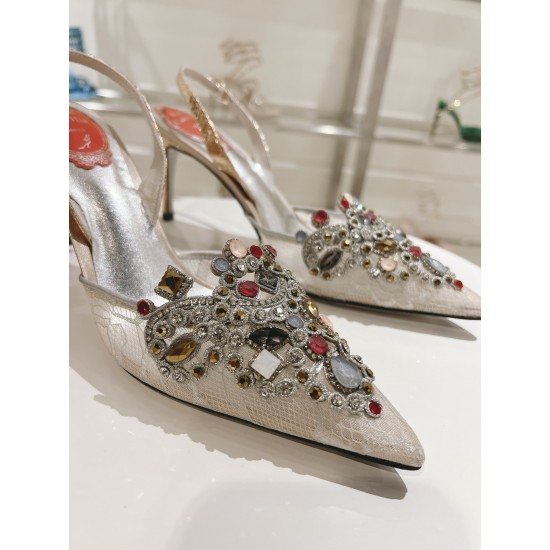 Rᴇɴᴇ Cᴀᴏᴠɪʟʟᴀ Heels Top Quality 
Women 35-41