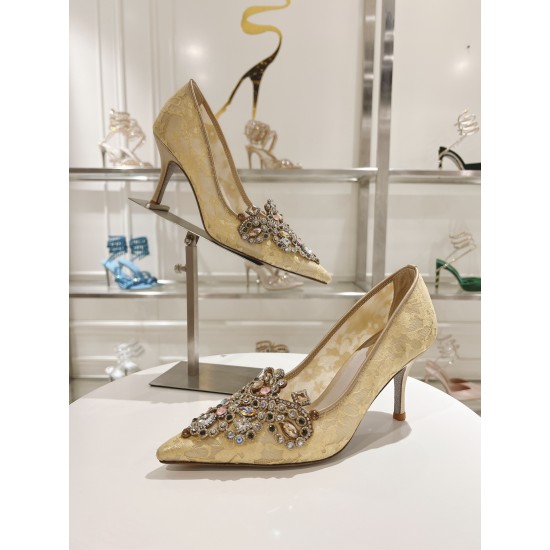 Rᴇɴᴇ Cᴀᴏᴠɪʟʟᴀ Heels Top Quality 
Women 35-41