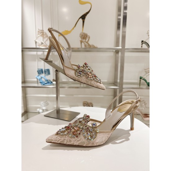 Rᴇɴᴇ Cᴀᴏᴠɪʟʟᴀ Heels Top Quality 
Women 35-41