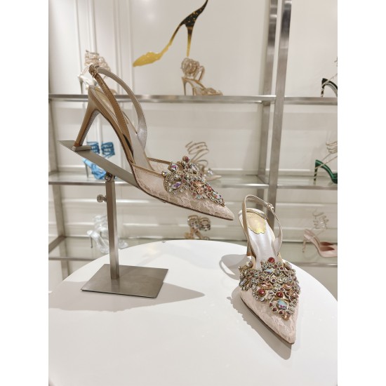 Rᴇɴᴇ Cᴀᴏᴠɪʟʟᴀ Heels Top Quality 
Women 35-41