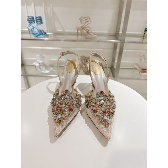 Rᴇɴᴇ Cᴀᴏᴠɪʟʟᴀ Heels Top Quality 
Women 35-41