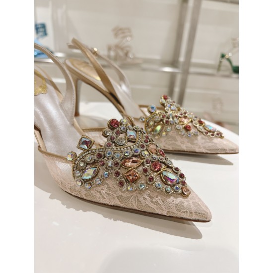 Rᴇɴᴇ Cᴀᴏᴠɪʟʟᴀ Heels Top Quality 
Women 35-41