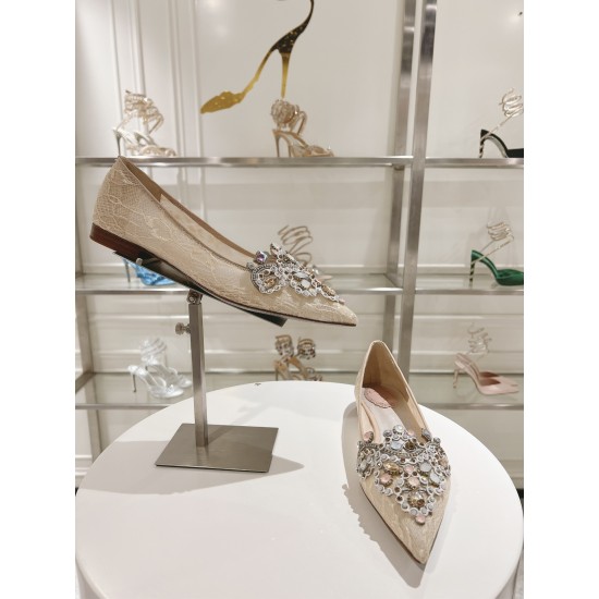 Rᴇɴᴇ Cᴀᴏᴠɪʟʟᴀ Heels Top Quality 
Women 35-41