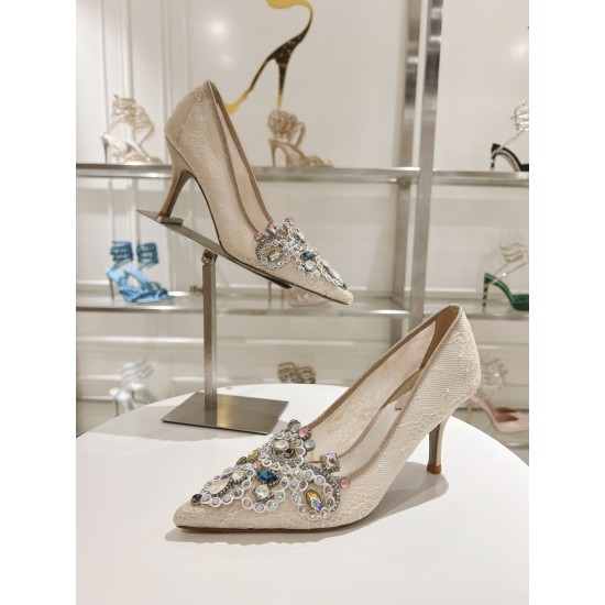 Rᴇɴᴇ Cᴀᴏᴠɪʟʟᴀ Heels Top Quality 
Women 35-41