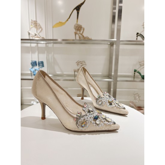 Rᴇɴᴇ Cᴀᴏᴠɪʟʟᴀ Heels Top Quality 
Women 35-41