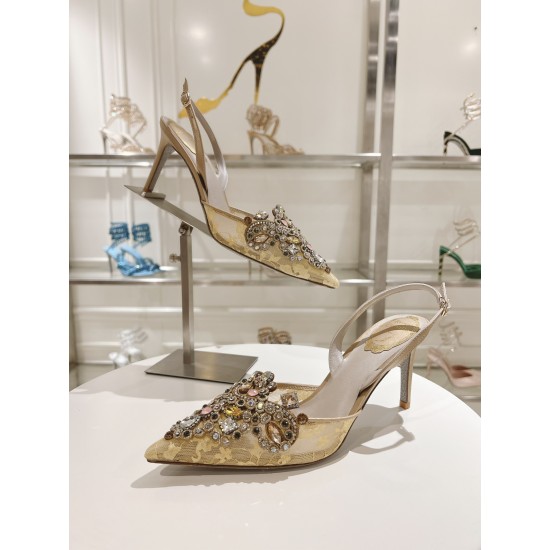 Rᴇɴᴇ Cᴀᴏᴠɪʟʟᴀ Heels Top Quality 
Women 35-41