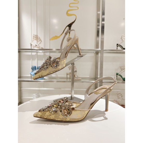 Rᴇɴᴇ Cᴀᴏᴠɪʟʟᴀ Heels Top Quality 
Women 35-41
