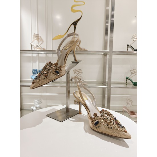 Rᴇɴᴇ Cᴀᴏᴠɪʟʟᴀ Heels Top Quality 
Women 35-41