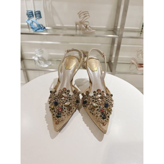 Rᴇɴᴇ Cᴀᴏᴠɪʟʟᴀ Heels Top Quality 
Women 35-41