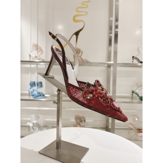 Rᴇɴᴇ Cᴀᴏᴠɪʟʟᴀ Heels Top Quality 
Women 35-41