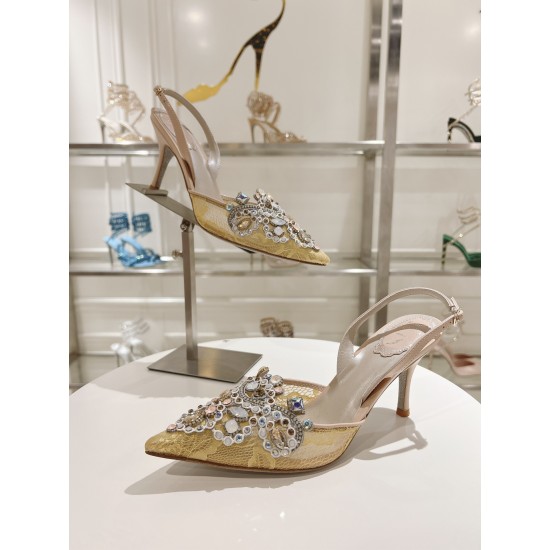 Rᴇɴᴇ Cᴀᴏᴠɪʟʟᴀ Heels Top Quality 
Women 35-41