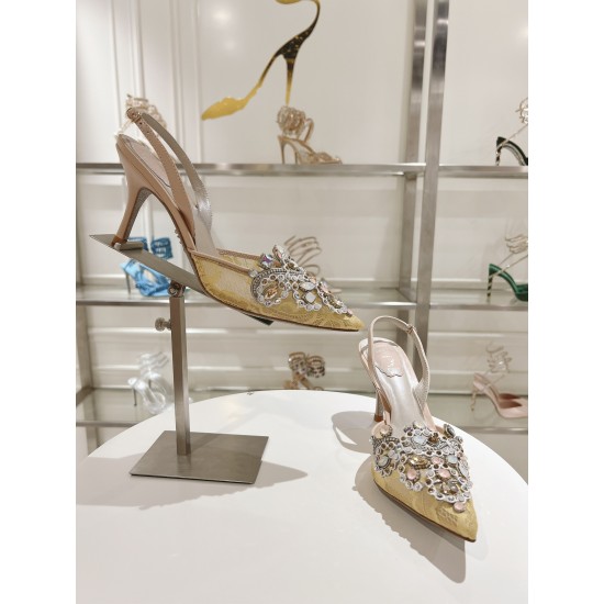 Rᴇɴᴇ Cᴀᴏᴠɪʟʟᴀ Heels Top Quality 
Women 35-41