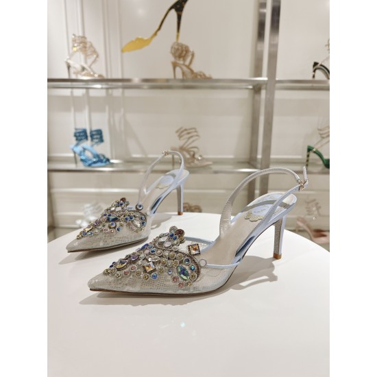 Rᴇɴᴇ Cᴀᴏᴠɪʟʟᴀ Heels Top Quality 
Women 35-41