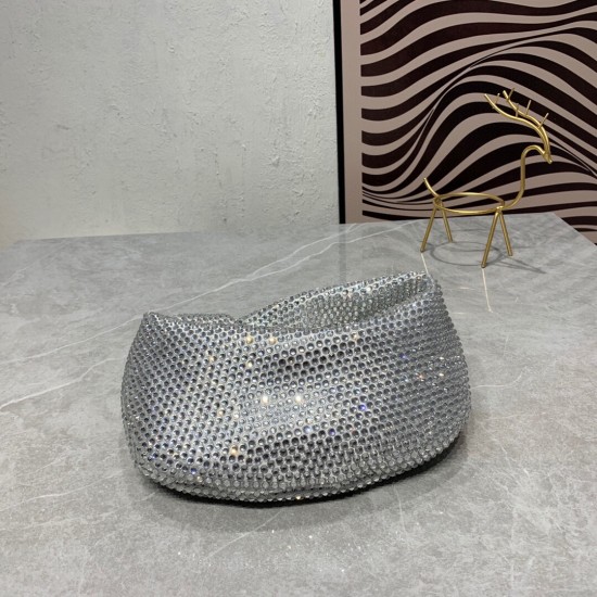 Matching box, Jodie mini knotted diamond bag - 7 colors shipped!
Bling bling~~'s sweet and spicy, thumping 