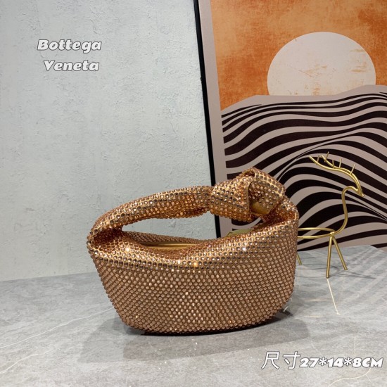 Matching box, Jodie mini knotted diamond bag - 7 colors shipped!
Bling bling~~'s sweet and spicy, thumping 