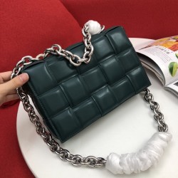 2020 fall and winter newest single product padded cassette chain pillow bag sunny orange 
