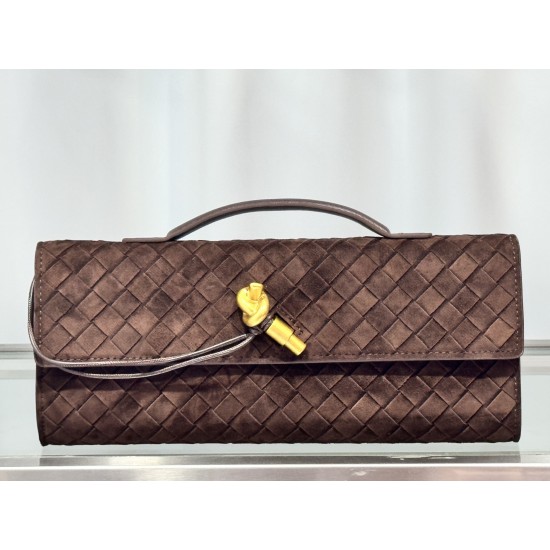 New Weave Clutch Bag / Slant Down Bag Frosted Leather
Size: 34X14X7
Model No. 9906-2#
#The tiny one is really super lightweight and textured, super elegant!